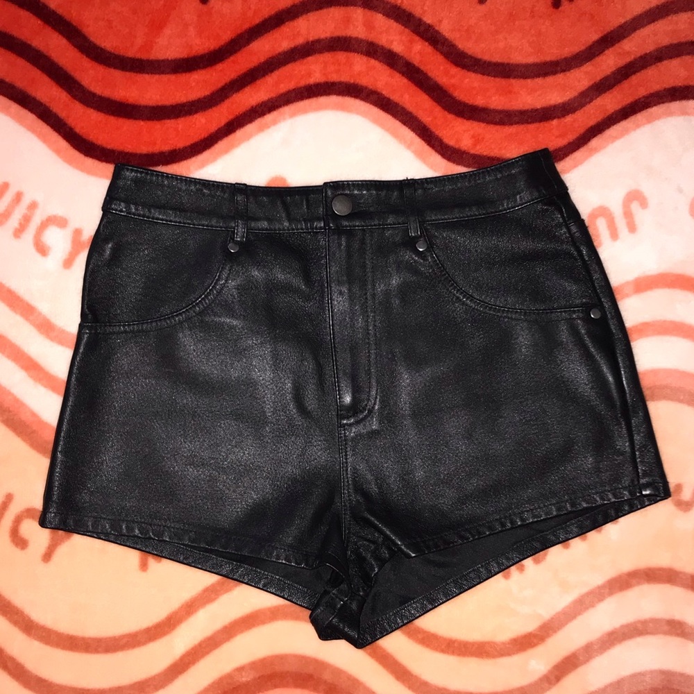 BDG Genuine Leather Shorts